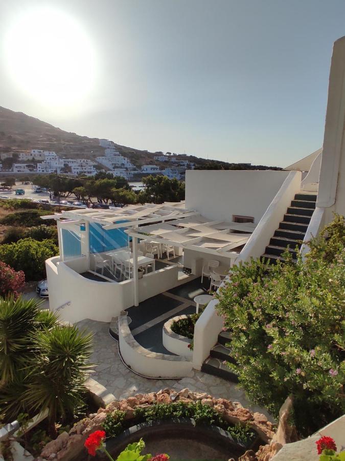Porto Sikinos Hotel Alopronia Luaran gambar